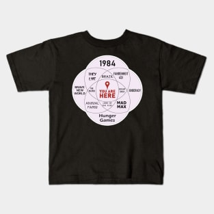 You are Here Kids T-Shirt